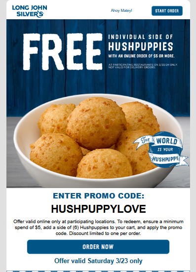 Long John Silver s Printable Coupon Long John Silver s Printable Coupon