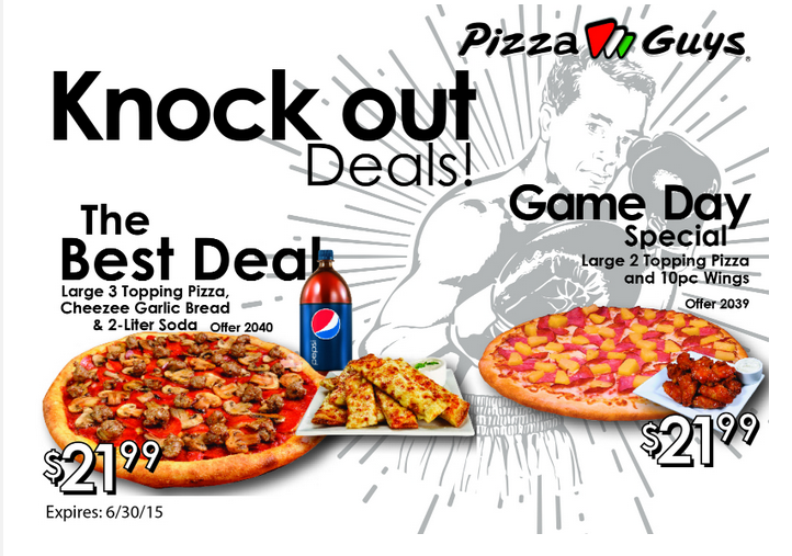 Pizza Guys Printable Coupon