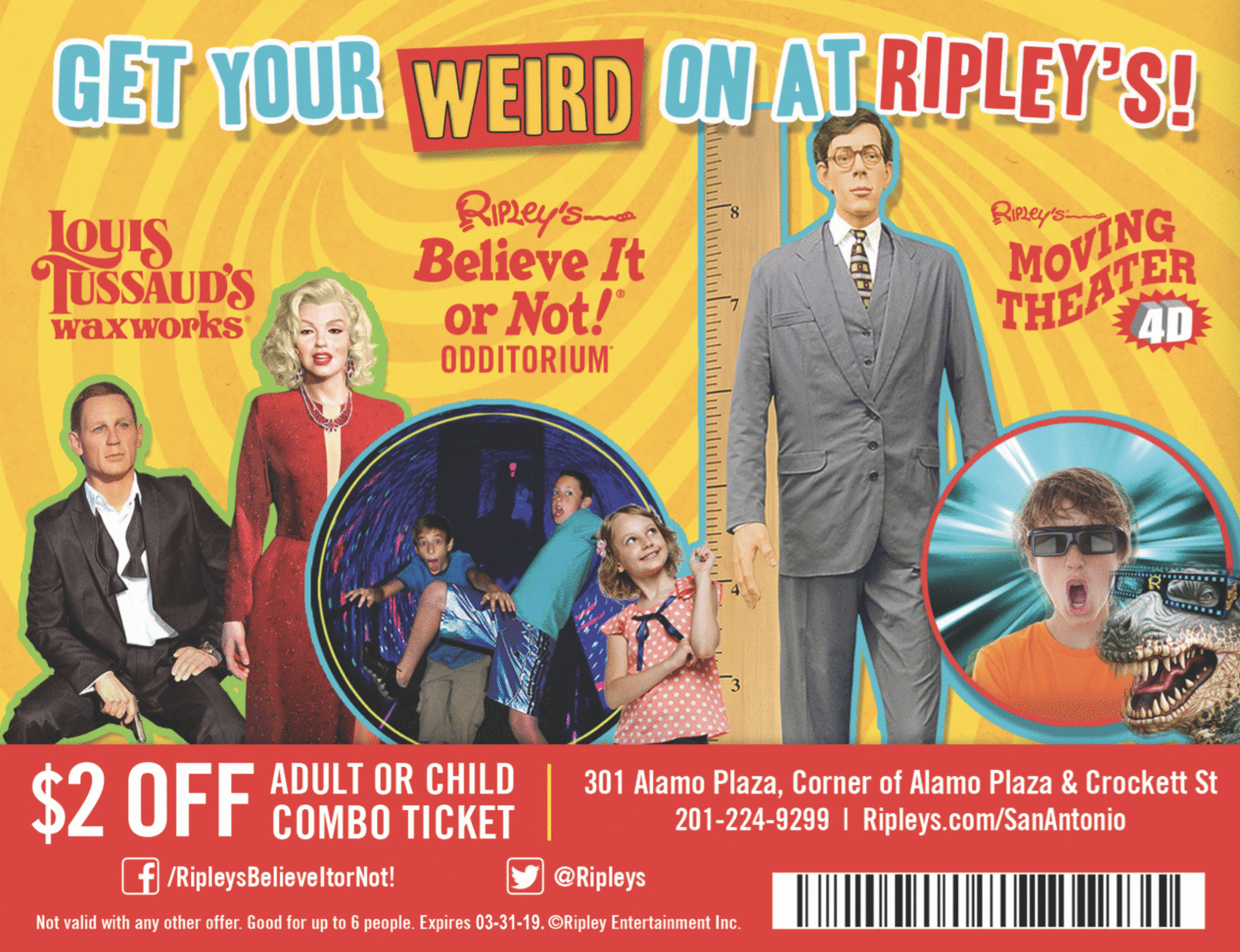 Ripley's Believe It or Not Printable Coupon