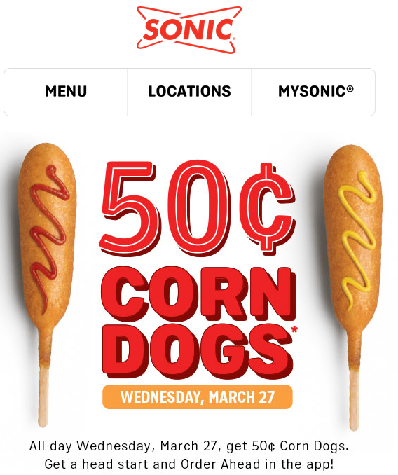 Sonic DriveIn Promo Codes 2024 Arlene Giustina