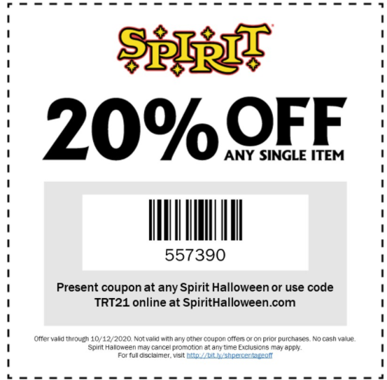 How to get spirit halloween coupon gail's blog